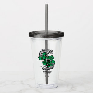Grafik på södra sidan av servrar take away mugg