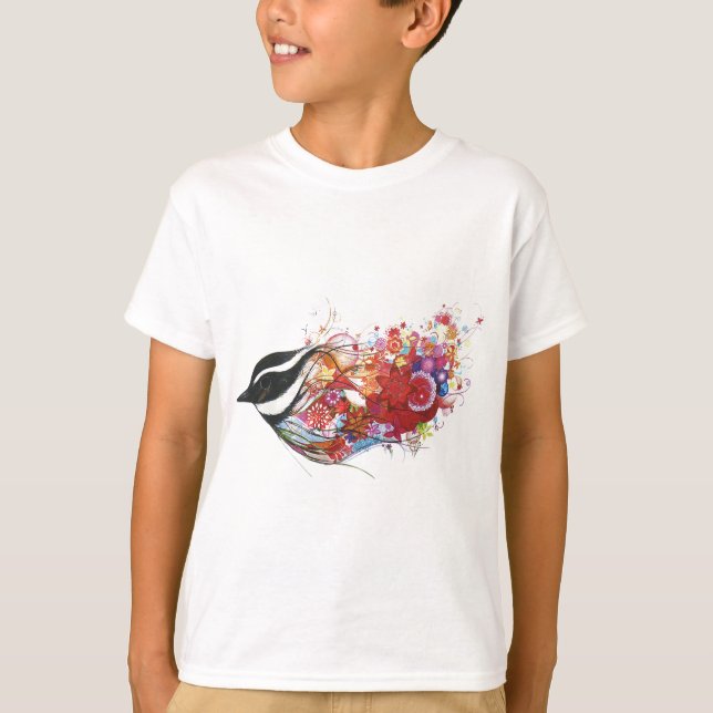 Grafik Sparrow T-shirt (Framsida)