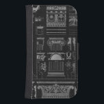 Grafikarkitektur IV Plånboksfodral För Samsung Galaxy S4<br><div class="desc">Hemdepartement</div>