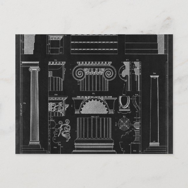 Grafikarkitektur IV Vykort (Framsida)