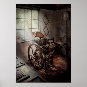 Grafikartist - den ödmjuka tryckpressen poster