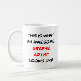 grafikartist, fantastisk kaffemugg