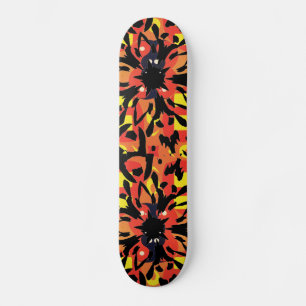 Grafikavbläddringskvapp Old School Skateboard Bräda 18 Cm