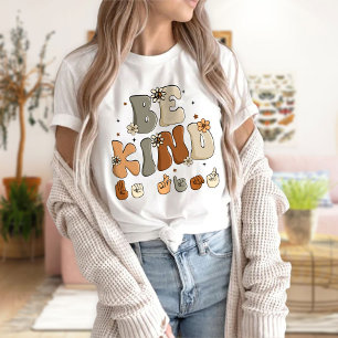 Grafikbilderna, var snäll Shirt, Boho T-Shirt