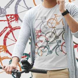 Grafikcyklar/cykelcykel T-shirt