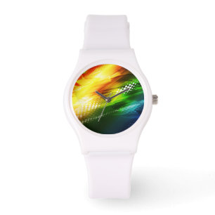 Grafikdesign 8 Alternativ för bevakning och numrer Armbandsur