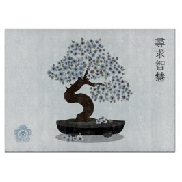 Grafikdesign för den asiatiska blommigten bonsai b