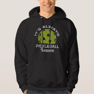 Grafikdesign för pickleall Älskare-idrottsäsong Hoodie