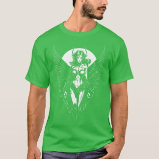 Grafikdesign för Sexy gotiic Winged Demon Girl T Shirt