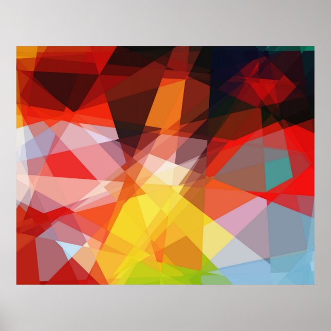 Grafikdesign Kuba-konst Poster (Framsidan)