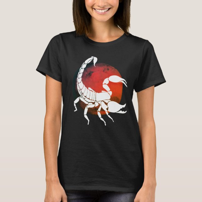 Grafikdesign | Scorpion Silhouette T Shirt (Framsida)