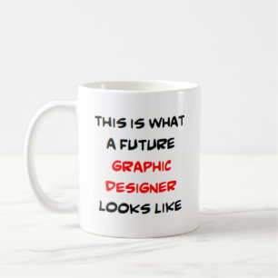 grafikdesigner, framtida kaffemugg