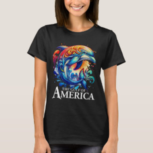 Grafikdiklorfin Bukt i USA Glöm aldrig bort att T Shirt