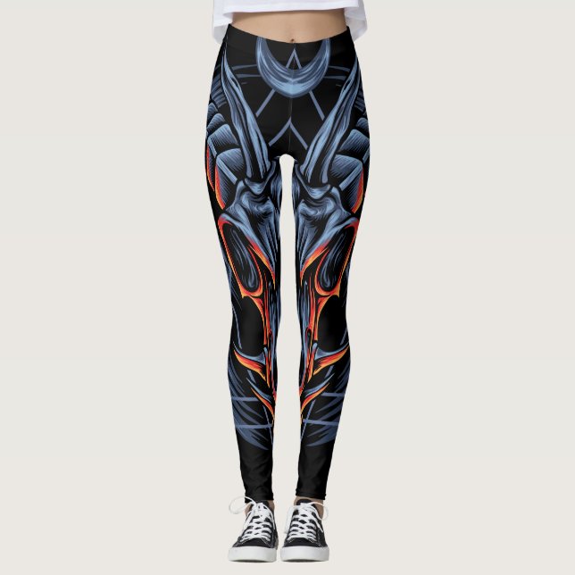 Grafikfusion Leggings (Framsida)