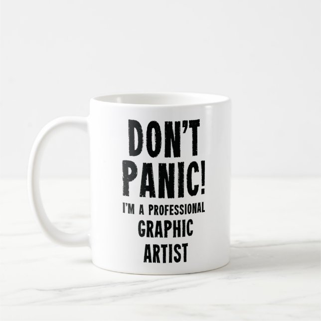 Grafikkonstnär Kaffemugg (Vänster)