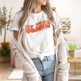 Grafikkort för kvinnor, varsam- och färglösa, blom t shirt