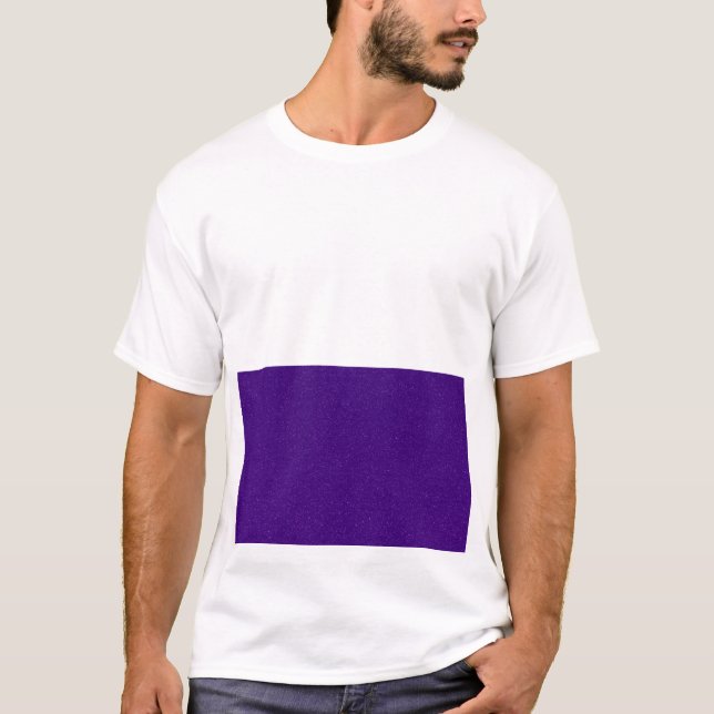 Grafikkort för låg Lila - Anpassade T Shirt (Framsida)