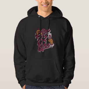 Grafikkort, rag 2-Rik Sneaker Match 1 hög Borde Hoodie