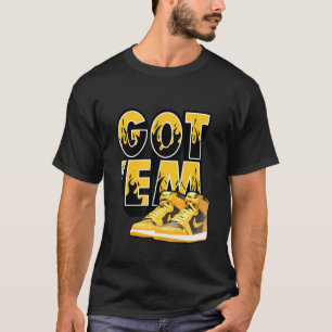 Grafikkort visar Har Em Sneaker Match 1 High Og T Shirt
