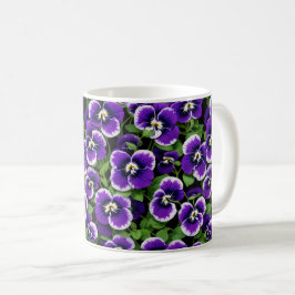 Grafikpaneler för Lila Kaffemugg