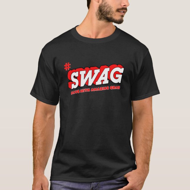 Grafikspara med Fantastisk Grace SWAG T Shirt (Framsida)