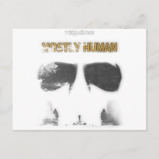 Grafikstencil: Mest mänsklig Vykort