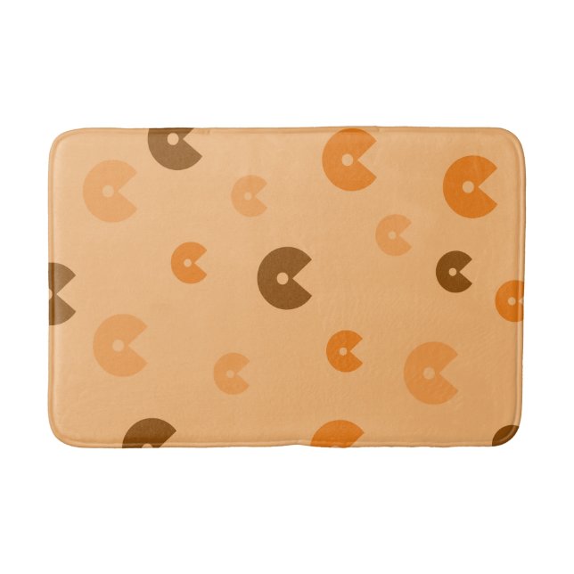 Grafiksymbol ditt första Mönster på någon Färg Badrumsmatta (Framsidan)