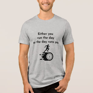 Grafikutskriven grundläggande Mörk T-Shirt