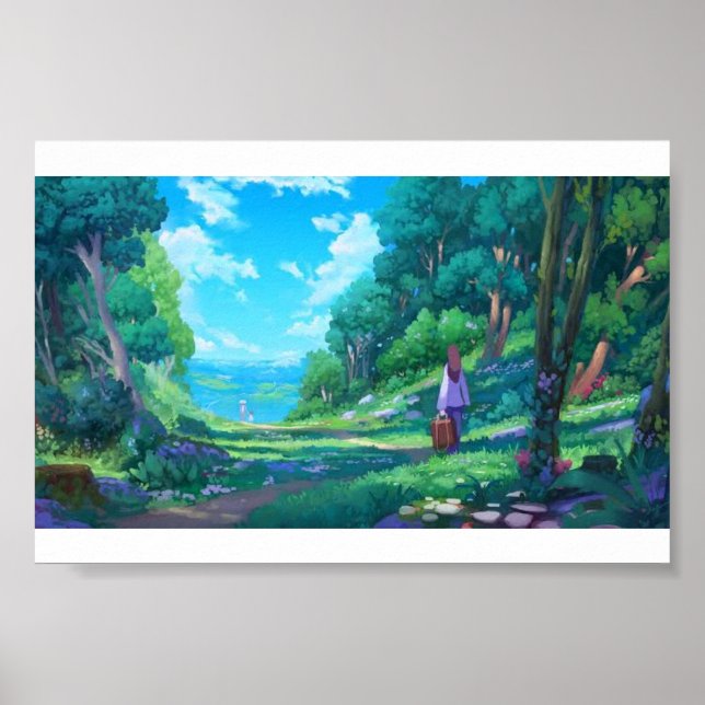 Grafikväggkonst poster fingeravtryck på hemsidan (Framsidan)