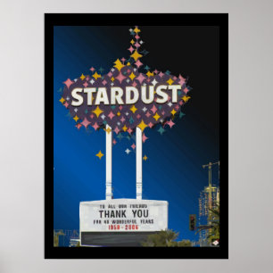Grafisk affisch #14 för Stardust Las Vegas vektor