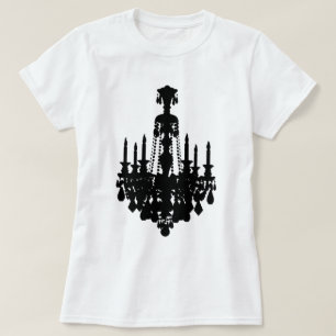 Grafisk antik ljuskrona t shirt