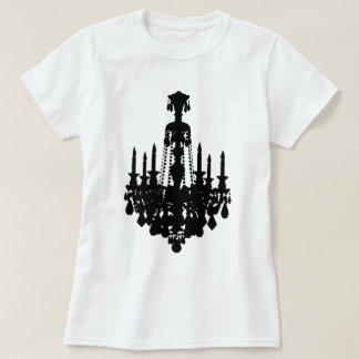 Grafisk antik ljuskrona t shirt