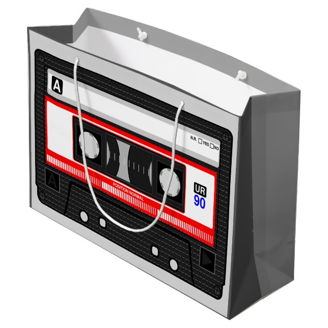 GRAFISK AUDIO MUSIC CASSETTE BAND  (Baksidan Vinklad)