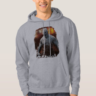 Grafisk Azog & Orcs Silhouette Hoodie