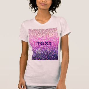 Grafisk bakgrund för T-tröjaglitter Tee Shirt