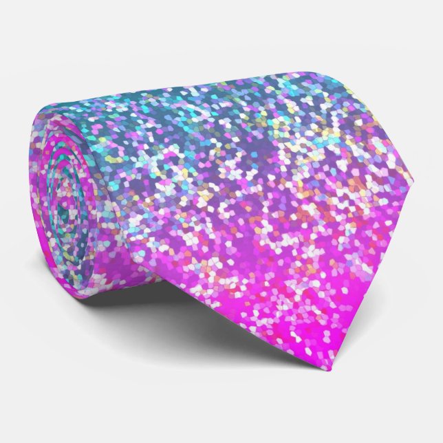 Grafisk bakgrund för Tieglitter Slips (Rullad)