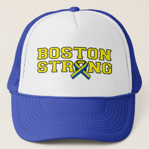 Grafisk Boston stark bandstil Keps