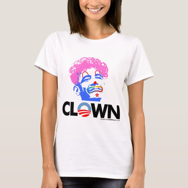 Grafisk clown t-shirt (Framsida)