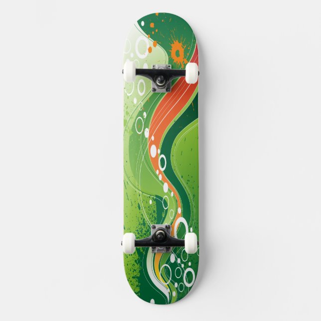 Grafisk design 15 Skateboard Bräda 20 Cm (Framsida)