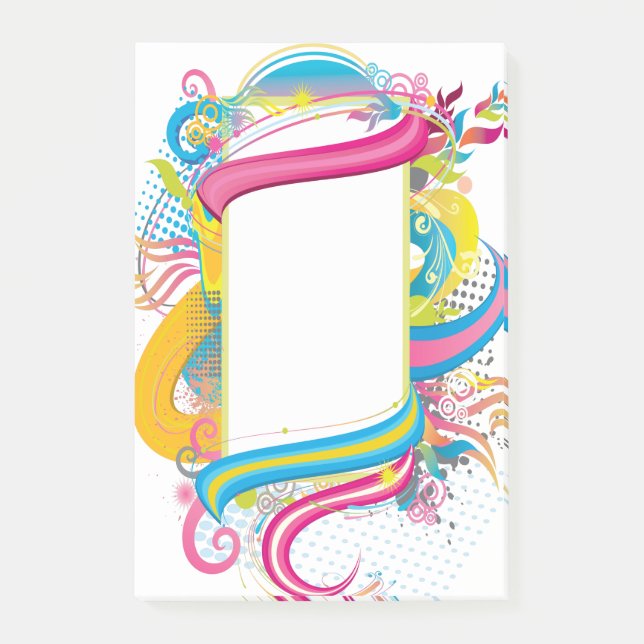 Grafisk design 27 post-it block (Framsida)