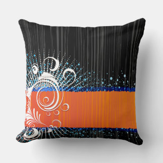 Grafisk design 4 kuddalternativ kudde