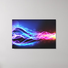 Grafisk design 5 lindad canvas