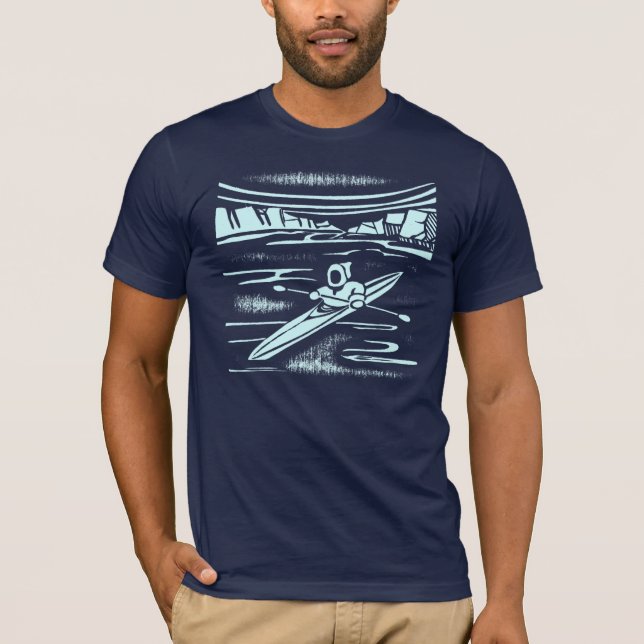 Grafisk design för Inuitkajak Tee Shirt (Framsida)