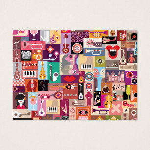 Grafisk design visitkort
