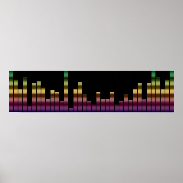 Grafisk equalizer poster (Framsidan)