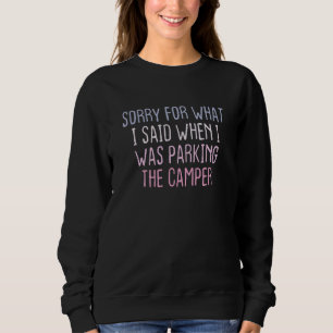 Grafisk Färgad Säger Tyvärr För Vad Jag Sa När T Shirt