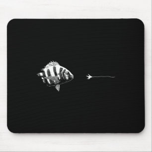 Grafisk flugfiske krok line - Fisk Sheepshead Musmatta