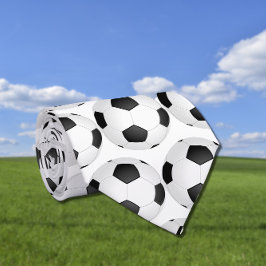 Grafisk fotboll mönster slips