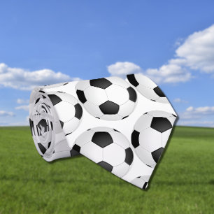 Grafisk fotboll mönster slips