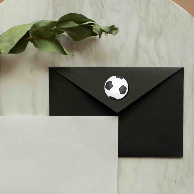 Grafisk fotboll runt klistermärke (Skapare uppladdad)